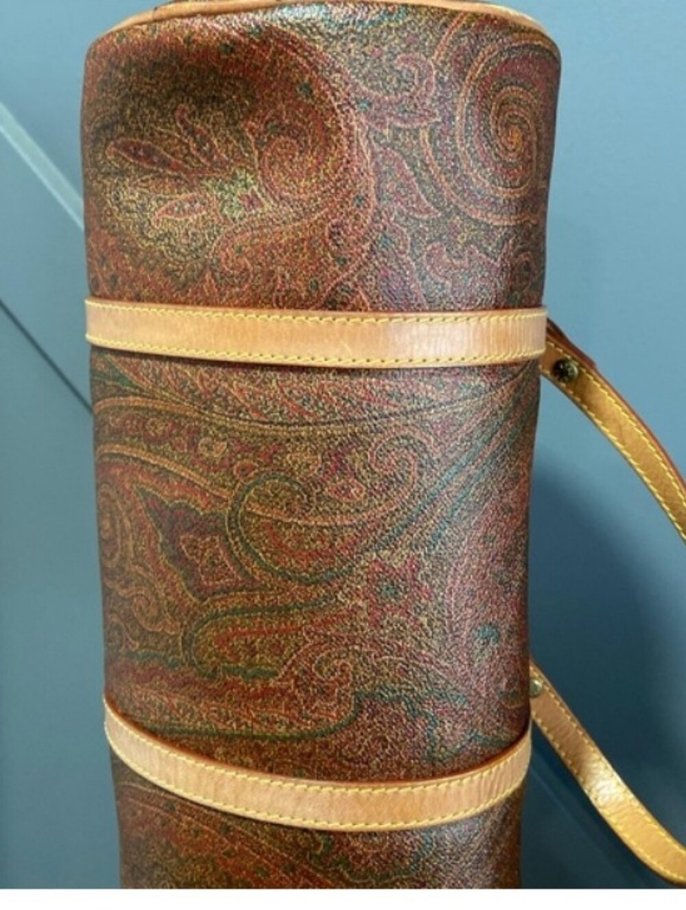 ETRO Paisley Small Barrel Bag NEW - Picture 2 of 8